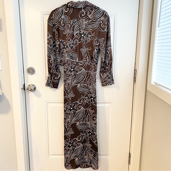 Zara printed wrap dress - Picture 6 of 7